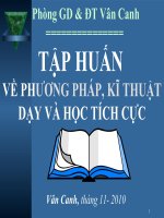 Phương pháp chung học theo dự án