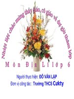 Bai 8 Sự chuyển động của trái đất quanh măt trời