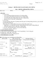 Phương pháp tọa độ mặt phẳng