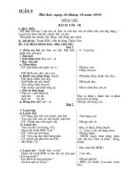 Giáo án 1- Tuần9(CKTKN- BVMT)