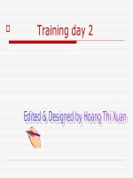 Tập huấn hè - day 1 (afternoon)