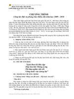 Chương Trình Hoạt Động Đội TNTP