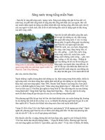 Sông nước trong tiếng Miền Nam