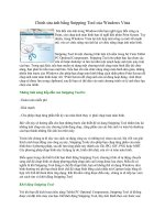 Chỉnh sửa ảnh bằng Snipping Tool của Windows Vista