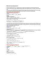 Phương trinh vô tỉ