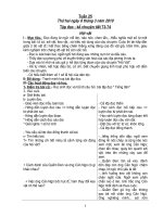 GA lớp 3 chuẩn tuần 25 - 27 (Hương)