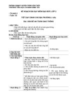 giao án đạo đức địa phương Bài: Phòng bệnh