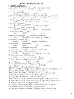 DE CUONG ON THI HKI ANH VAN 9/2010