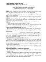 Bài tập luyện Văn 9