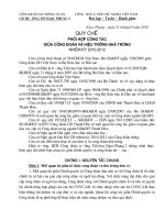 Qui chế phối hơ với thủ trưởng đơn vị