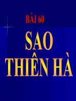 Bài 60 - Sao - Thiên Hà