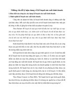 NHững vấn đề lý luận chung về Kế hoạch sản xuất kinh doanh