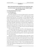 Phân tích  MÔI TRƯỜNG KINH DOANH ẢNH HƯỞNG ĐẾN CÁC YẾU TỔ ĐẦU VÀO ĐẦU RA TẠI Công ty TNHH tin học - điện tử Khang Tiên
