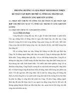 PHƯƠNG HƯỚNG VÀ GIẢI PHÁP NHẰM HOÀN THIỆN KẾ TOÁN TẬP HỢP CHI PHÍ VÀ TÍNH GIÁ THÀNH SẢN PHẨM Ở CẢNG KHUYẾN LƯƠNG