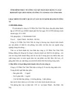 TÌNH HÌNH THỰC TẾ CÔNG TÁC KẾ TOÁN BÁN HÀNG VÀ XÁC ĐỊNH KẾT QUẢ BÁN HÀNG Ở CÔNG TY CỔ PHẦN TÂN VĨNH TIẾN