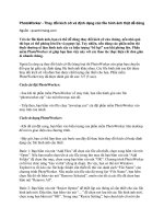 PhotoWorker - Thay đổi kích cỡ và định dạng các file hình ảnh thật dễ dàng