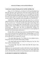 KHÁI QUÁT VỀ NHNO và PTNT HUYỆN THƯỜNG TÍN