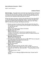 Quản lý Receive Connector – Phần 2