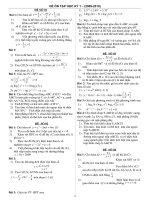 đề ôn thi hoc kỳ 1 - 2010-2011