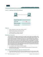 Lab 5.1.11 Building a Peer-to-Peer Network