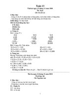 Giao an lop 5 Tuan 13 -  Buoi 2