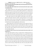 MỘT SỐ GIẢI PHÁP NHẰM HOÀN THIỆN CÔNG TÁC KẾ TOÁN NGUYÊN VẬT LIỆU TẠI CÔNG TY CỔ PHẦN HÀ ĐÔ 1