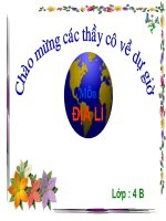 HĐ SX CỦA ND Ở ĐB BẮC BỘ (T)