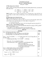 kiem tra hoc ki 1 lop 10 co dap an cuc  hay cuc