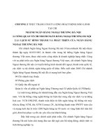 CHƯƠNG 2 THỰC TRẠNG CHẤT LƯỢNG HOẠT ĐỘNG BÃO LÃNH TẠI CHI