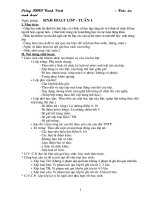 Giáo án sinh họt lớp