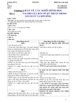 CÔNG NGHỆ 8 TUẦN 1 -> 11 (THANH TRA TOAN DIỆN )