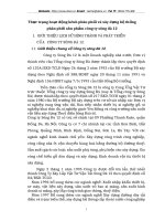 Thực trạng hoạt động kênh phân phối và xây dựng hệ thống phân phối sản phẩm công ty sông đà 12