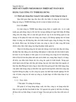 ỘT SỐ Ý KIẾN NHẰM HOÀN THIỆN KẾ TOÁN BÁN HÀNG TẠI CÔNG TY TNHH HÀ DUNG