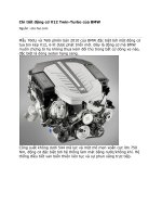 Chi tiết động cơ V12 Twin-Turbo của BMW