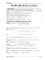 Tích Vô Hướng ƯD trong Đại số