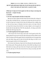 MỘT SỐ Ý KIẾN NHẰM HOÀN THIỆN CÔNG TÁC KẾ TOÁN NGUYÊN VẬT LIỆU TẠI CÔNG TY XÂY DỰNG CẤP THOÁT NƯỚC