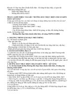 CHUAN KIEN THUC KI NANG DIA LI