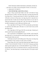 PHÂN TÍCH HOẠT ĐỘNG NHẬP KHẨU LINH KIỆN LẮP RÁP XE GẮN MÁY CỦA CÔNG TY QUAN HỆ QUỐC TẾ ĐẦU TƯ SẢN XUẤT