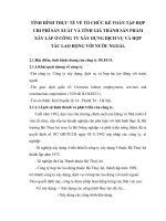 TÌNH HÌNH THỰC TẾ VỀ TỔ CHỨC KẾ TOÁN TẬP HỢP CHI PHÍ SẢN XUẤT VÀ TÍNH GIÁ THÀNH SẢN PHẨM XÂY LẮP Ở CÔNG TY XÂY DỰNG DỊCH VỤ VÀ HỢP TÁC LAO ĐỘNG VỚI NƯỚC NGOÀI