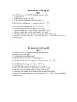 de kiem tra 1 tiet chuong 2