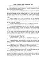 TỔNG QUAN VỀ KẾ TOÁN DU LỊCH