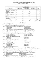 ĐỀ THI HKI SỐ 2( ĐA-MT)