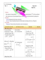 Tiết 3-Chương 1-ĐS