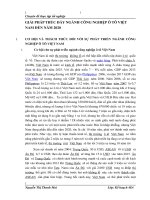 GIẢI PHÁP THÚC ĐẨY NGÀNH CÔNG NGHIỆP Ô TÔ VIỆT NAM ĐẾN NĂM 2020