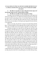 LÝ LUẬN CHUNG VỀ CÔNG TÁC KẾ TOÁN TẬP HỢP CHI PHÍ SẢN XUẤT VÀ TÍNH GIÁ THÀNH CÔNG TÁC XÂY LẮP GẮN VỚI DOANH NGHIỆP XÂY DỰNG