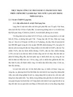 THỰC TRẠNG CÔNG TÁC PHÁT HÀNH VÀ THANH TOÁN TRÁI PHIẾU CHÍNH PHỦ TẠI KHO BẠC NHÀ NƯỚC LẠNG SƠN TRONG THỜI GIAN QUA