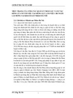 THỰC TRẠNG CỦA CÔNG TÁC QUẢN LÝ NHÂN LỰC VÀ SỰ TÁC ĐỘNG CỦA NÓ TỚI VIỆC TẠO ĐỘNG LỰC LÀM VIỆC CHO NGƯỜI LAO ĐỘNG TẠI KHÁCH SẠN NIKKO HÀ NỘI