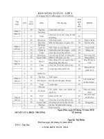 Giáo án 4 - Tuần 15 - Theo chuẩn KTKN