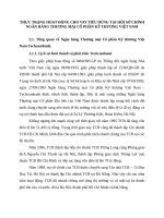 THỰC TRẠNG HOẠT ĐỘNG CHO VAY TIÊU DÙNG TẠI HỘI SỞ CHÍNH NGÂN HÀNG THƯƠNG MẠI CỔ PHẦN KỸ THƯƠNG VIỆT NAM