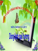 Dòng kinh quê hương
